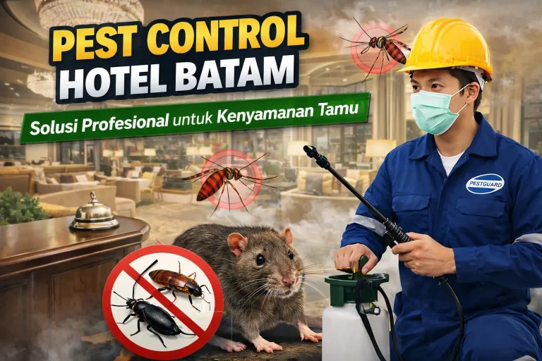Bebas Hama di Batam: Pest Control Hotel Batam Ahlinya!