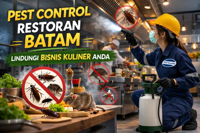 Jaga Reputasi: Pest Control Restoran Batam Jaminan Sukses!