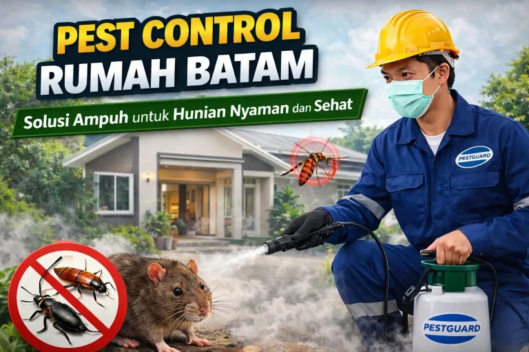 Pest Control Rumah Batam: Rumah Aman, Bebas Hama!