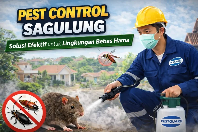 Pest Control Sagulung: Basmi Hama, Sampai Tuntas!